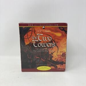 The Two Towers Unabridged 14 CD Box Set Audiobook LOTR New Sealed